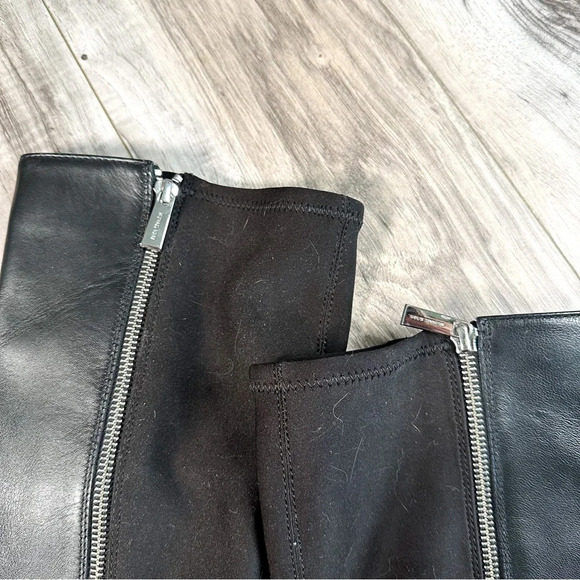 Michael KORS Black Leather Riding Boots - Picture 2 of 8